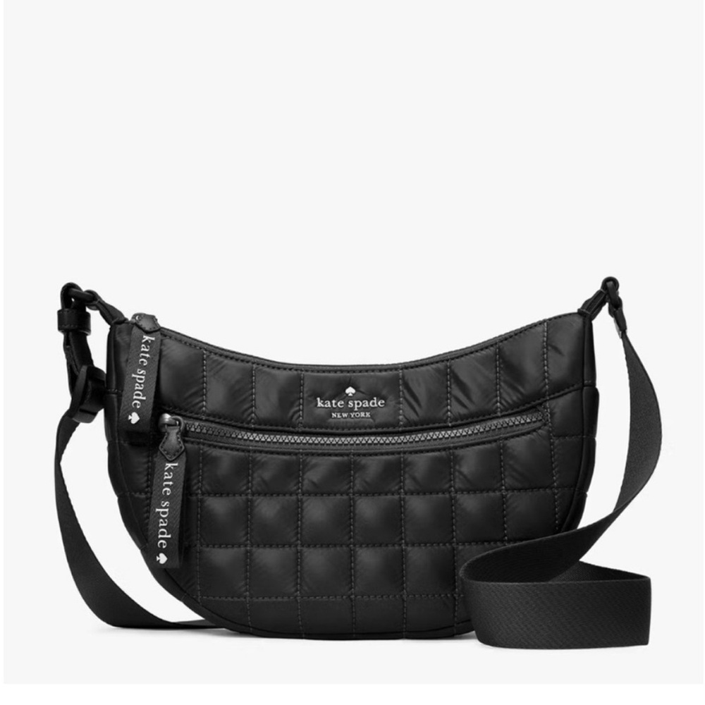 Kate Spade Black Quilted Crossbody